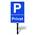 Privatparkplatz Schild von Goodvia