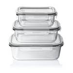 GOURMETmaxx Klick-it Glas-Vorratsbehälter