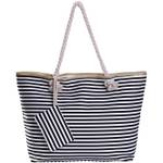 Große Strandtasche mit Reißverschluss