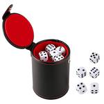 GWHOLE Würfelbecher Leder Set
