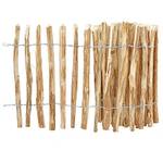 H4l Hölzerner Lattenzaun