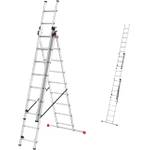 Hailo HobbyStep combi 3-in-1 Alu-Kombileiter