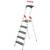 Hailo L100 Topline Alu-Sicherheits-Stehleiter