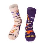 Happy Words Witzige Socken
