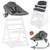 Hauck Alpha Plus Neugeborenen-Set mit Bouncer