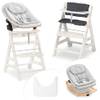 Hochstuhl Beta+ Newborn Set Eco Bouncer von Hauck