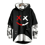 Hello MrLin Herren Techwear Hip Hop Hoodie