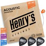 Henry's strings Westerngitarren-Saiten