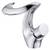 Hermodly Wasserhahn Bad Wasserfall Chrom