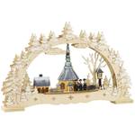 HGS Schwibbogen Seiffen mit Kirche,