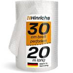 Hinrichs Luftpolsterfolie 20 m x 30 cm