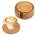 Rattan Untersetzer Set von Hisdricus
