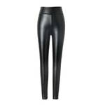Hitueu Leder-Leggings