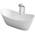 freistehende Design Badewanne Ovalo von Home Deluxe
