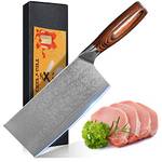 Home Safety Damascus Knife cai