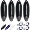 4er Set Fender incl. Fenderleinen von HonuNautic