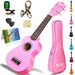 Ieco Sopran-Ukulele-Anfänger-Set