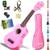 Ieco Sopran-Ukulele-Anfänger-Set