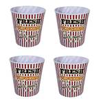 Invero Popcorn-Eimer aus Kunststoff