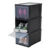 3er-Set Schuhboxen von Iris Ohyama