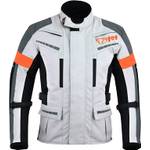 Jet Herren Motorradjacke Jetgreysilver