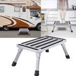 Johgee stabile Aluminium Klapptritt Trittleiter