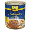Frikadellen mit Kartoffeln, Karotten und Sauce von Jola
