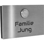 Jung Edelstahl Design Aufputz-Türklingel