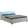 Metallbett Lyon LED-Polsterbett von Juskys