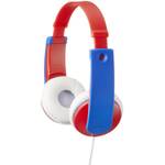 Jvc HA-KD7-R-E Kinder Stereokopfhörer rot/dunkelblau