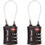 OW-Travel Kabelschloss 3 Stellig Zahlenschloss