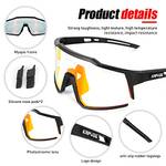 Kapvoe Photochromatic Self-Tinting Cycling Glasses