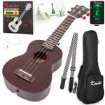 Kmise KME21S Anfänger-Ukulelen-Set mit 4 Saiten