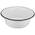 Emaille Schüssel von Kosmetex