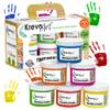 Kinder-Fingerfarben von Krevo