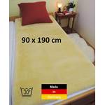 Lammfell Bettauflage LANABEST 90 x 190 cm.