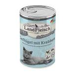 Landfleisch Cat Schlemmertopf Geflügel mit Krabben
