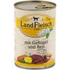 Pur Geflügel & Reis von Landfleisch