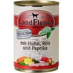 Landfleisch Senior mit Geflügel, Reis und Paprika
