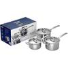 3-ply Stielkasserolle-Set von Le Creuset