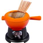 Le Creuset Fondue-Set aus Gusseisen