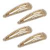 Strass Snap Haarspange von Lectnore