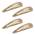 Strass Snap Haarspange von Lectnore