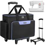 Leforz Nähmaschinentasche mit Trolley