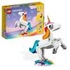 Creator 31140 Seepferdchen, Pfau, Regenbogen-Einhorn von LEGO