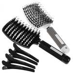 Lictin Haarbürste Wildschweinborste