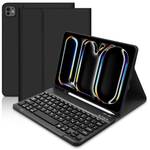 Lielax Hülle mit Tastatur für iPad Pro 11 Zoll (2024)