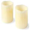 LED Kerzen Echtwachs von Lights4fun