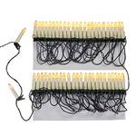 Lights4fun LED Weihnachtsbaum Kerzenlichterkette