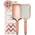 Rosegold Paddle Brush von Lily England